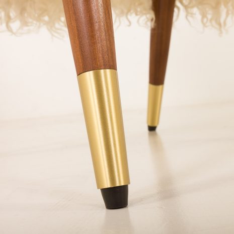 25312 Scandinavian mid century armchair in long hair sheepskin, 1960s-13 25312 Scandinavian mid century armchair in long hair sheepskin, 1960s-13