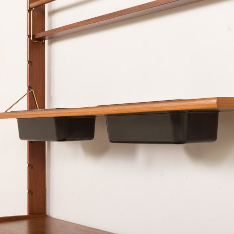 25319 Ergo wall unit with a planter by John Texmon, Norway 1960s.-18 25319 Ergo wall unit with a planter by John Texmon, Norway 1960s.-18