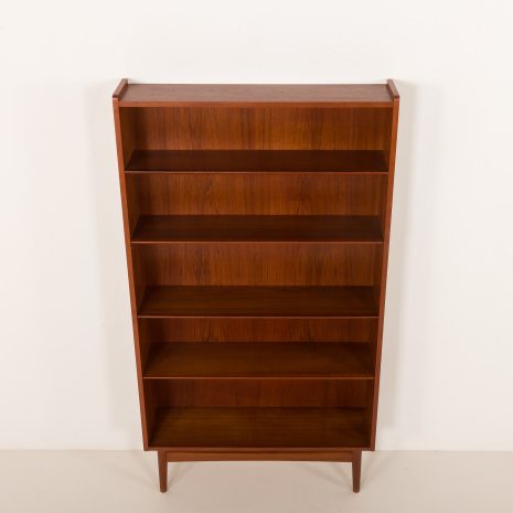 25324 Johannes Sorth teak bookcase for Nexo, Bornholm, Denmark 1960s-5 25324 Johannes Sorth teak bookcase for Nexo, Bornholm, Denmark 1960s-5
