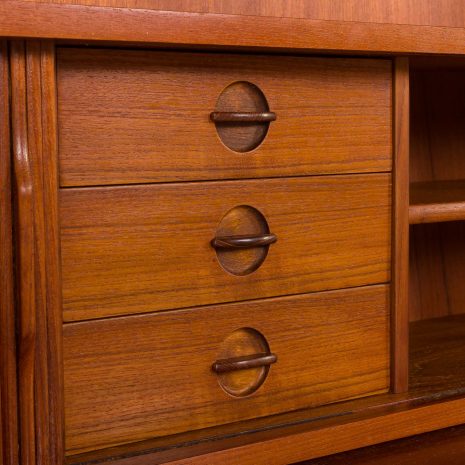 25325 Johannes Sorth for Nexo, bookcase with secretaire, Denmark, 1957-12 25325 Johannes Sorth for Nexo, bookcase with secretaire, Denmark, 1957-12