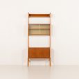 25328 Scandinavian mid century free standing wall unit with audio apliances cabinet, 1960s-7