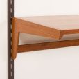 25355 Kai Kristiansen home office shelving unit in teak for FM Mobler, 1960s-12
