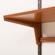 25355 Kai Kristiansen home office shelving unit in teak for FM Mobler, 1960s-13