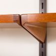 25355 Kai Kristiansen home office shelving unit in teak for FM Mobler, 1960s-16