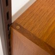 25355 Kai Kristiansen home office shelving unit in teak for FM Mobler, 1960s-18