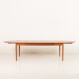 25277 Arne Vodder etra long teak extension table, for Sibast, Denmark 1960s-4