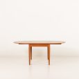 25277 Arne Vodder etra long teak extension table, for Sibast, Denmark 1960s-5