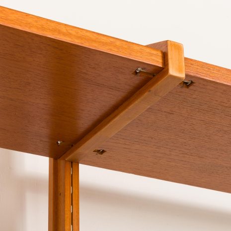 25290 Scandinavian mid century modern free standing teak wall unit by Eidsvoll Møbelfabrikk,Norway, 1970s-17 25290 Scandinavian mid century modern free standing teak wall unit by Eidsvoll Møbelfabrikk,Norway, 1970s-17