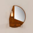 mid-century modern Scandinavian wall mirror