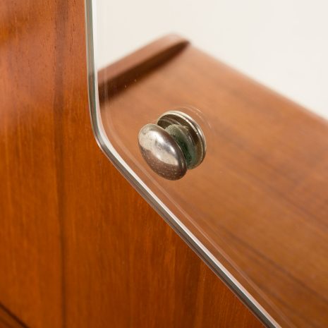 25293 Rare mid century modern Scandinavian mirror with a console and a light, 1950s-10 25293 Rare mid century modern Scandinavian mirror with a console and a light, 1950s-10