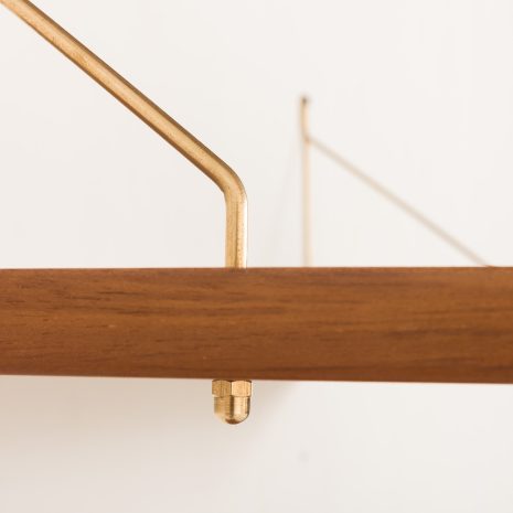 25294 Set of 2 mid century Danish teak floating shelves, 1960s-6 25294 Set of 2 mid century Danish teak floating shelves, 1960s-6