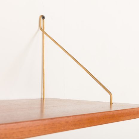 25294 Set of 2 mid century Danish teak floating shelves, 1960s-7 25294 Set of 2 mid century Danish teak floating shelves, 1960s-7