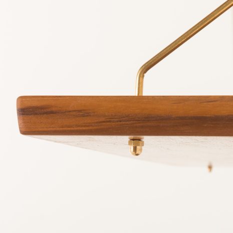 25295 Set of 2 Danish mid century teak floating shleves, 1960s-7 25295 Set of 2 Danish mid century teak floating shleves, 1960s-7