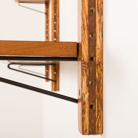 25305 Danish mid century upcycled teak shleving unit.-8 25305 Danish mid century upcycled teak shleving unit.-8