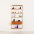 teak wall unit