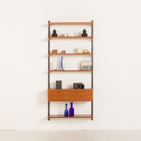 teak wall unit