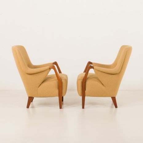 25313 Skandynawskie fotele wypoczynkowe z połowy wieku z drewna tekowego i wełny, zestaw 2-10 sztuk 25313 Skandynawskie fotele wypoczynkowe z połowy wieku z drewna tekowego i wełny, zestaw 2-10 sztuk