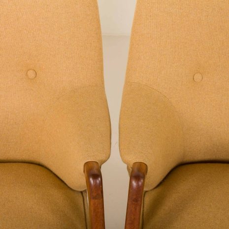 25313 Skandynawskie fotele wypoczynkowe z połowy wieku z drewna tekowego i wełny, zestaw 2-19 sztuk 25313 Skandynawskie fotele wypoczynkowe z połowy wieku z drewna tekowego i wełny, zestaw 2-19 sztuk