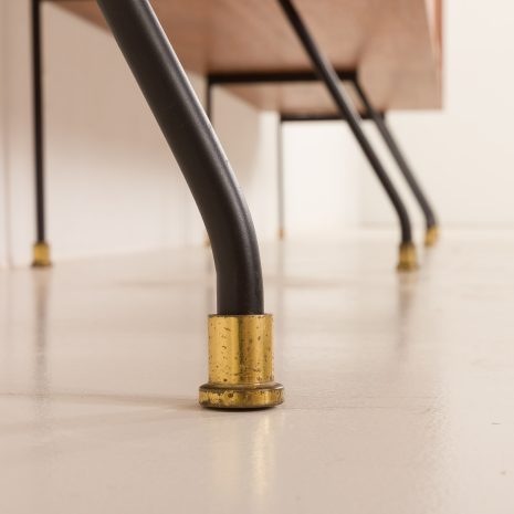 25331 Italian mid century teak wall unit, 1950s-13 25331 Italian mid century teak wall unit, 1950s-13