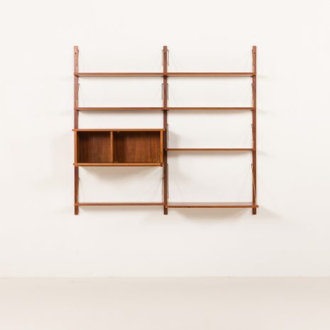 25334 Danish home office wall unit in the style of Poul Cadovius, 1960s-6 25334 Danish home office wall unit in the style of Poul Cadovius, 1960s-6