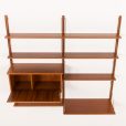 25334 Danish home office wall unit in the style of Poul Cadovius, 1960s-8