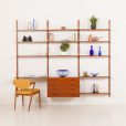 mid-century shelving unit