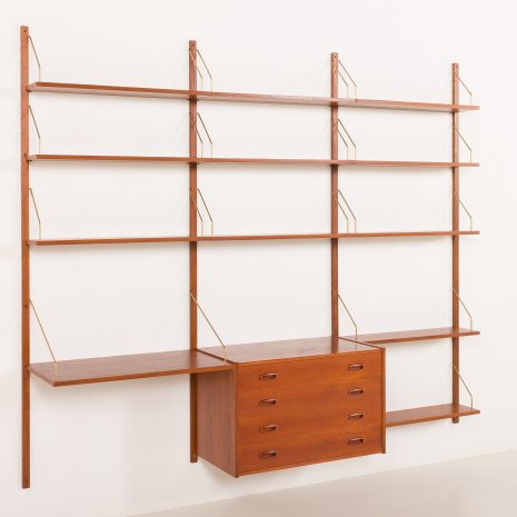 25335 Danish mid century shleving unit is the style of Poul Cadovius, 1960s-12 25335 Danish mid century shleving unit is the style of Poul Cadovius, 1960s-12