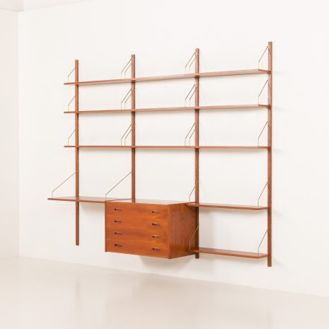 25335 Danish mid century shleving unit is the style of Poul Cadovius, 1960s-3 25335 Danish mid century shleving unit is the style of Poul Cadovius, 1960s-3
