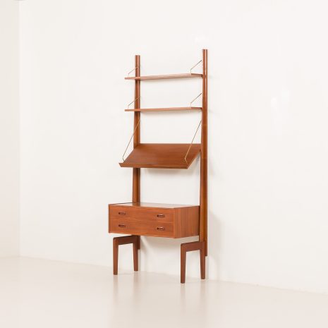 25336 Scandinavian mid century free standing wall unit, Denmark, 1960s-4 25336 Scandinavian mid century free standing wall unit, Denmark, 1960s-4