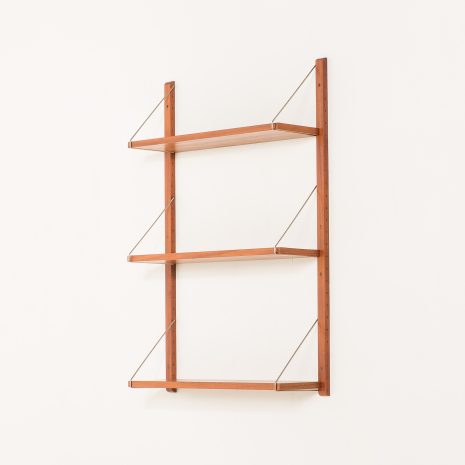 25337 mid century teak shelving unit, set of 3 shelves-3 25337 mid century teak shelving unit, set of 3 shelves-3