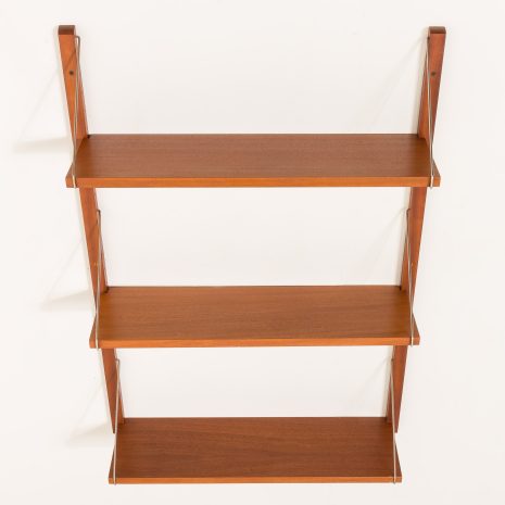 25337 mid century teak shelving unit, set of 3 shelves-5 25337 mid century teak shelving unit, set of 3 shelves-5
