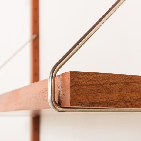 25337 mid century teak shelving unit, set of 3 shelves-7 25337 mid century teak shelving unit, set of 3 shelves-7