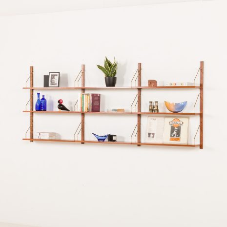 25341 Danish mid century teak shleving unit, set of 9-2 25341 Danish mid century teak shleving unit, set of 9-2