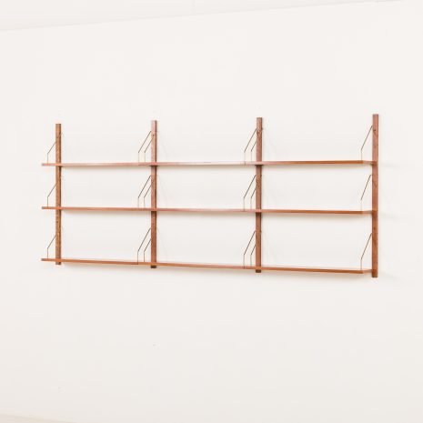 25341 Danish mid century teak shleving unit, set of 9-3 25341 Danish mid century teak shleving unit, set of 9-3