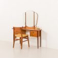 25343 Scandinavian mid century dressing table with adjustable mirrors, 1960s-2