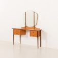 25343 Scandinavian mid century dressing table with adjustable mirrors, 1960s-3