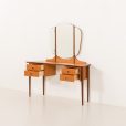 25343 Scandinavian mid century dressing table with adjustable mirrors, 1960s-4