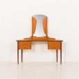 25343 Scandinavian mid century dressing table with adjustable mirrors, 1960s-6