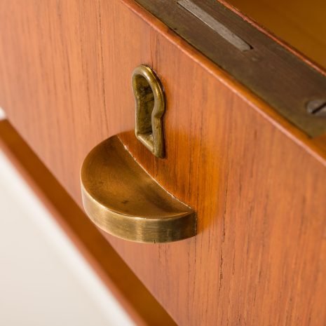 25346 Danish mid century 3 bay shleving unit in teak, 1960s-9 25346 Danish mid century 3 bay shleving unit in teak, 1960s-9