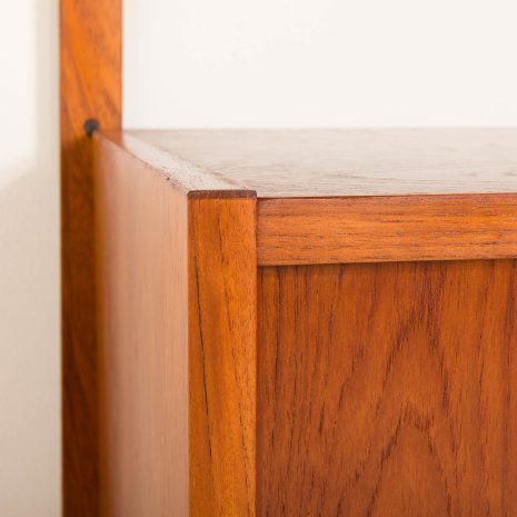 25348 Danish teak one bay wall unit, 1970s-12 25348 Danish teak one bay wall unit, 1970s-12