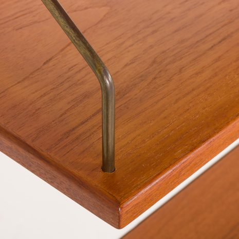 25349 Szafka ścienna z drewna tekowego Hansen i Guldborg, Dania, lata 1950-14 25349 Szafka ścienna z drewna tekowego Hansen i Guldborg, Dania, lata 1950-14