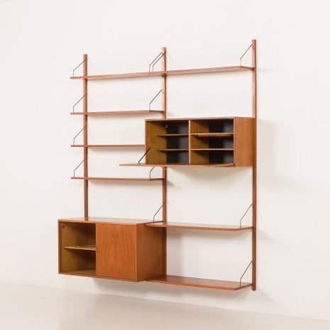 25349 Szafka ścienna z drewna tekowego Hansen i Guldborg, Dania, lata 1950-5 25349 Szafka ścienna z drewna tekowego Hansen i Guldborg, Dania, lata 1950-5