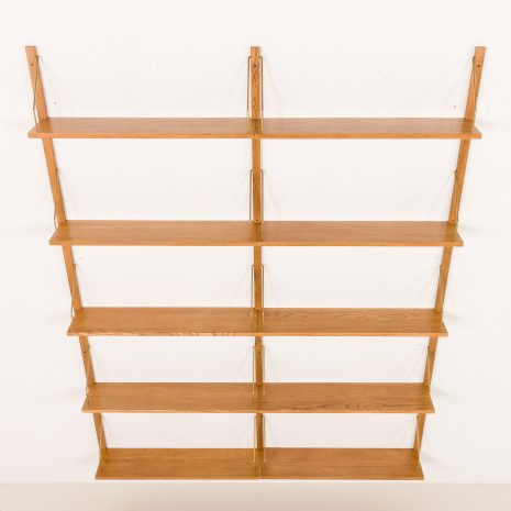 25358 Danish mid century oak sheling unit, 1970s-6 25358 Danish mid century oak sheling unit, 1970s-6