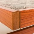 25361 Ox Art extra large coffe table in teak an ceramic tiles, Denmark 1970s-12