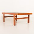 25361 Ox Art extra large coffe table in teak an ceramic tiles, Denmark 1970s-14