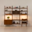 25365 PS System teak wall unit, Randers, Denmark 1960s-1