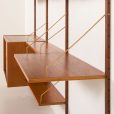 25365 PS System teak wall unit, Randers, Denmark 1960s-13