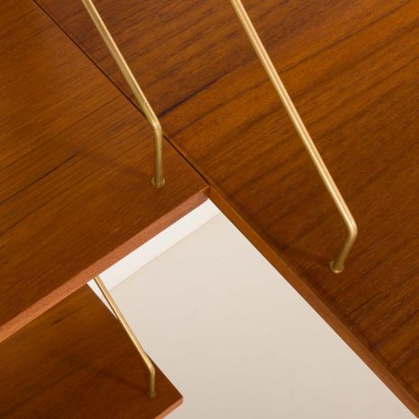 25365 PS System teak wall unit, Randers, Denmark 1960s-15 25365 PS System teak wall unit, Randers, Denmark 1960s-15