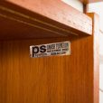 25365 PS System teak wall unit, Randers, Denmark 1960s-16