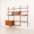 25365 PS System teak wall unit, Randers, Denmark 1960s-3